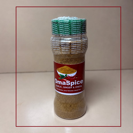 Ginger, garlic & onion powder
